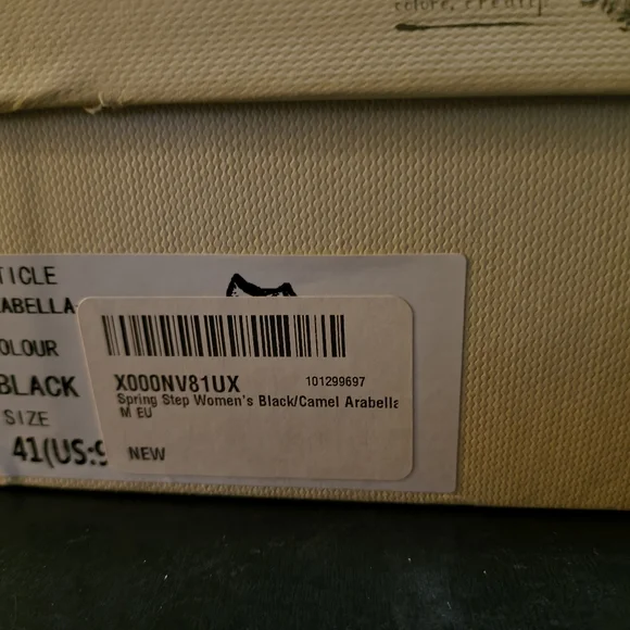 L'ATISTE Brown and Black Women's Loafers - Picture 7 of 7